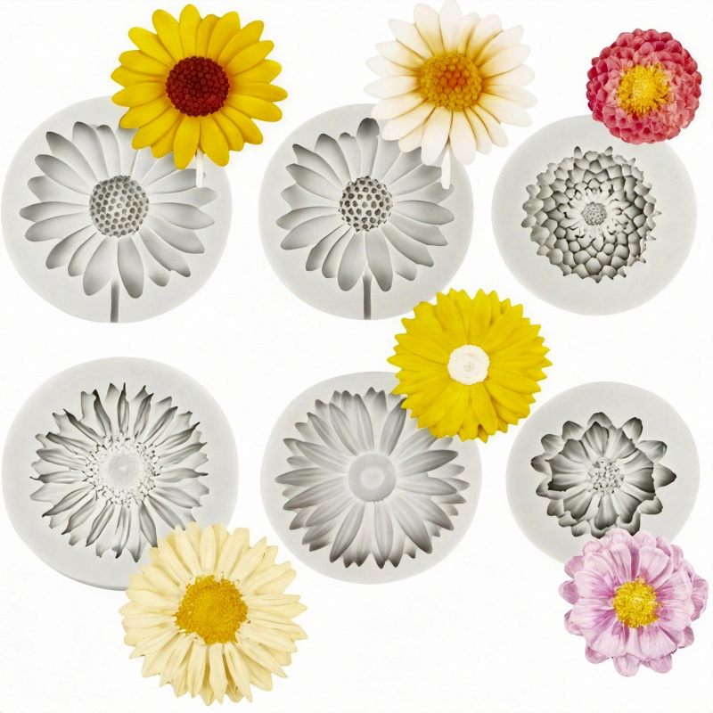 Candle Making Things - 6 pezzi, stampo in silicone a