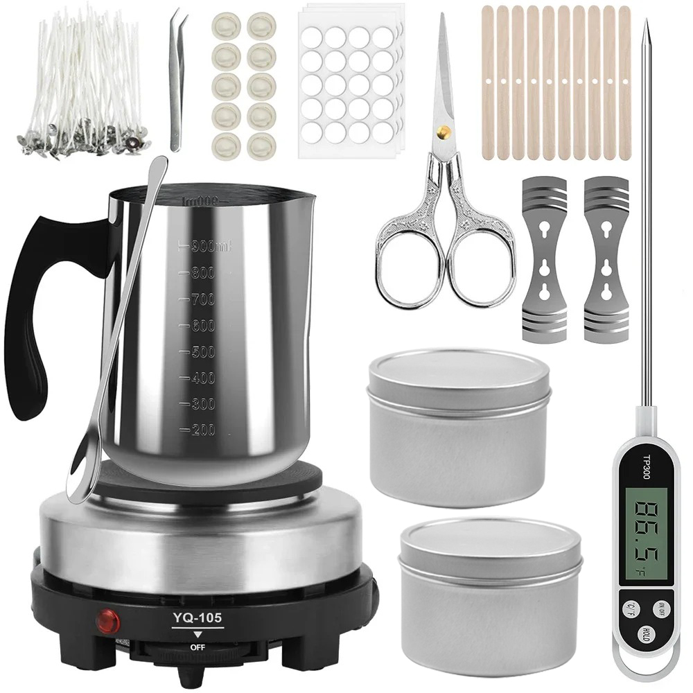 Candle Making Machine - Pentola per versare candele con piastra