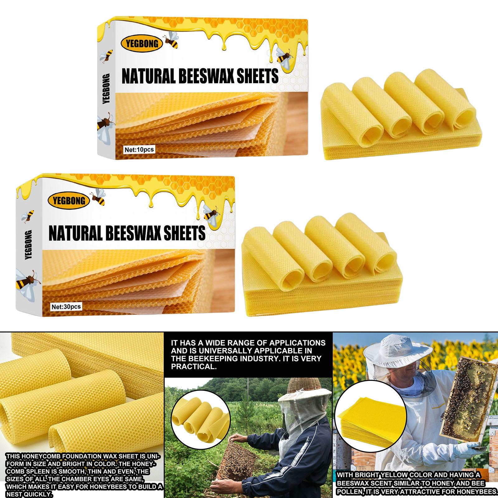 Candle Making Wax - Fogli di Cera d'Api a Nido