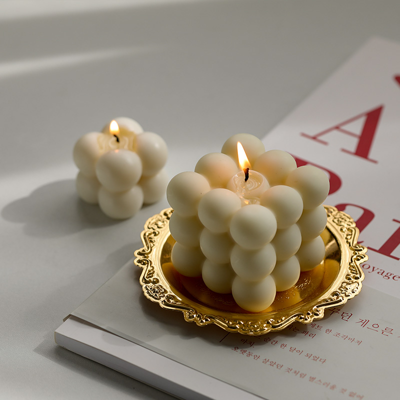 Candle Making For Beginners - 3D Bubble Cube Candle stampo in