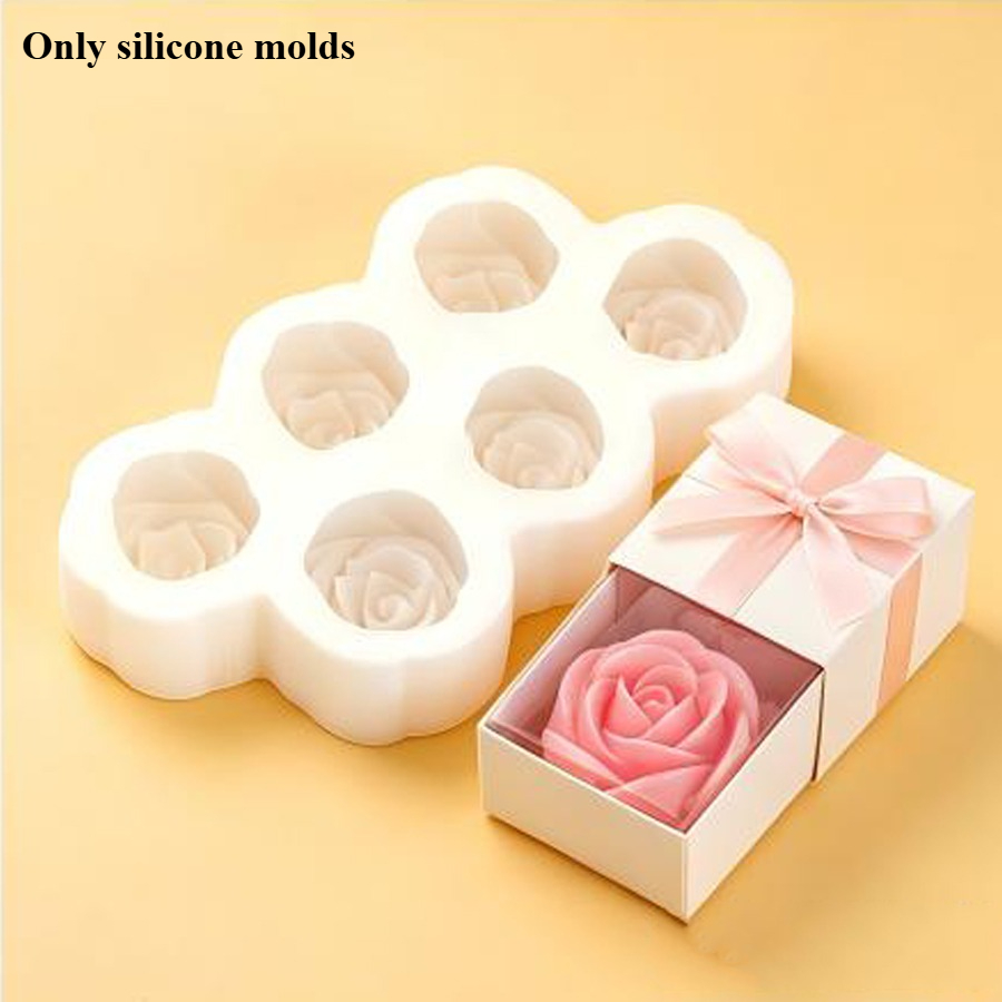 Candle Making For Beginners - Set di 6 Stampi in Silicone