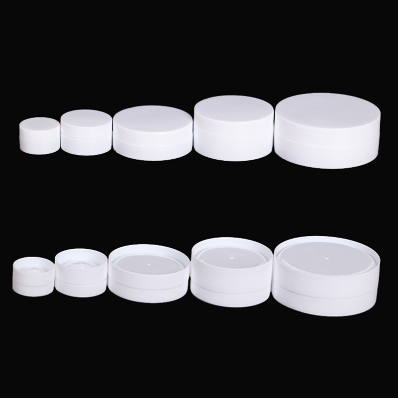 Tin Container Lid - 12 pezzi contenitore di plastica bianco