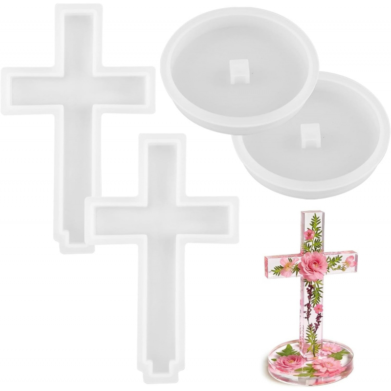 Candle Making Tutorial - Due stampi in silicone con base