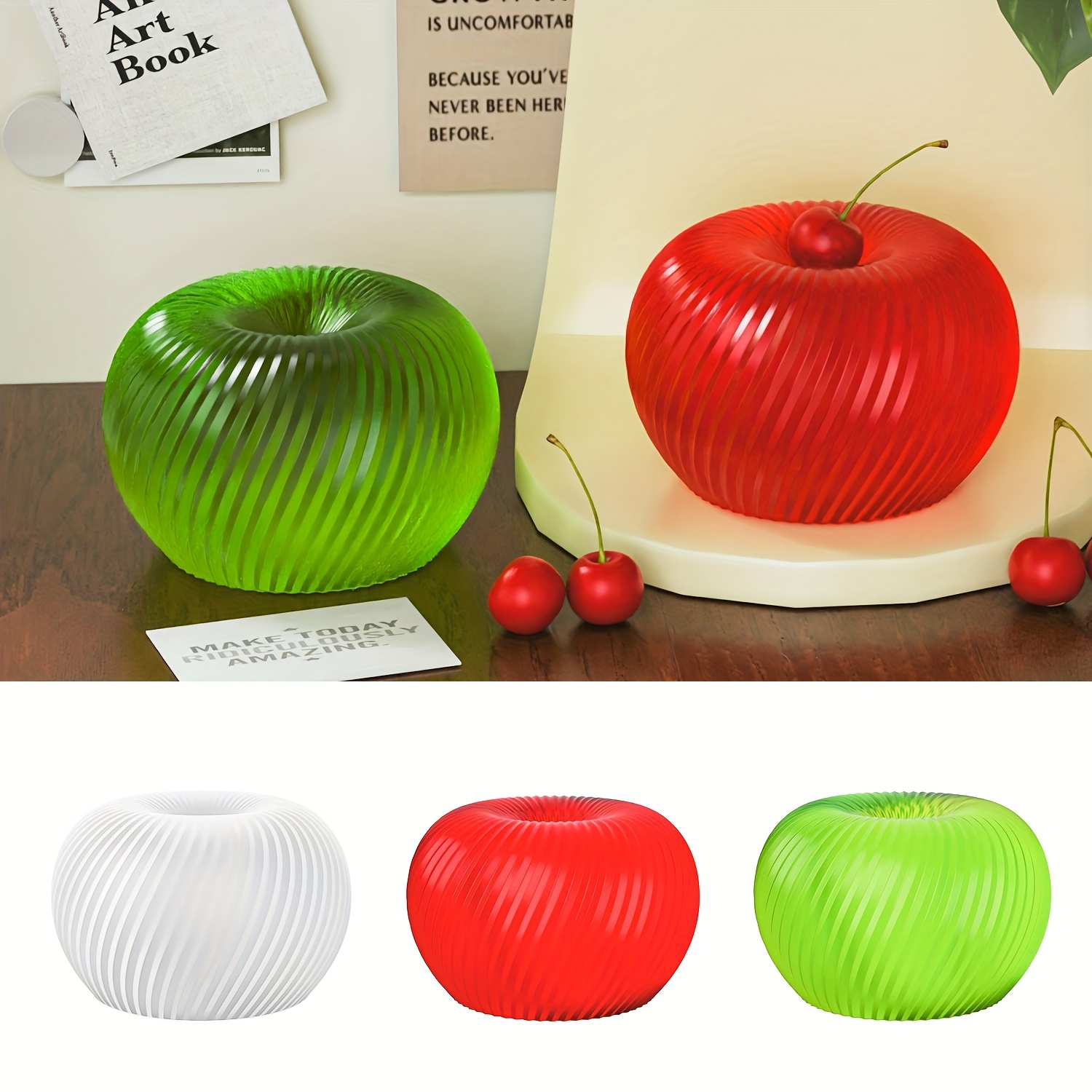 Candle Mold Silicone - Un stampo in silicone a forma