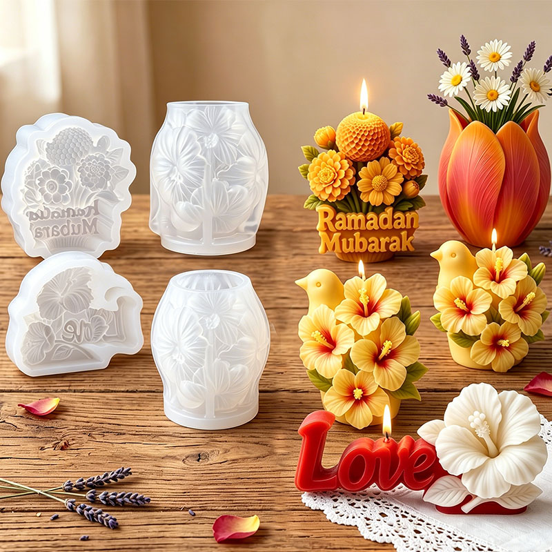 Candle Making For Beginners - Stampo in Silicone 3D per Candele