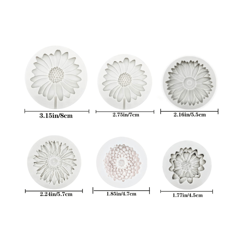 6 pezzi, stampo in silicone a  - Candle Making Things recensione e prezzo