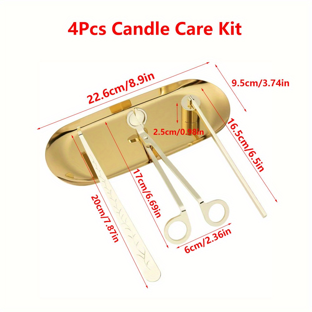 4 pz/set Kit Per La Cura Della - Candle Making Tutorial recensione e prezzo