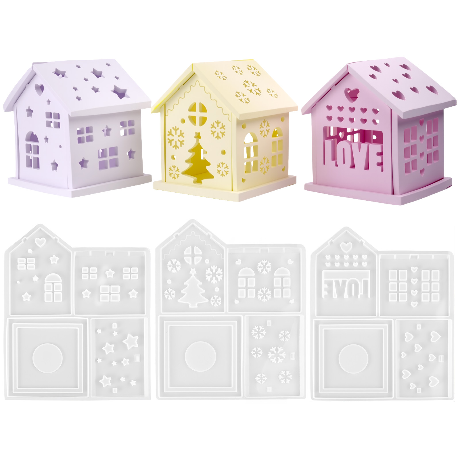 Stampo in silicone per casa 3D - Xmas Candle Making recensione e prezzo