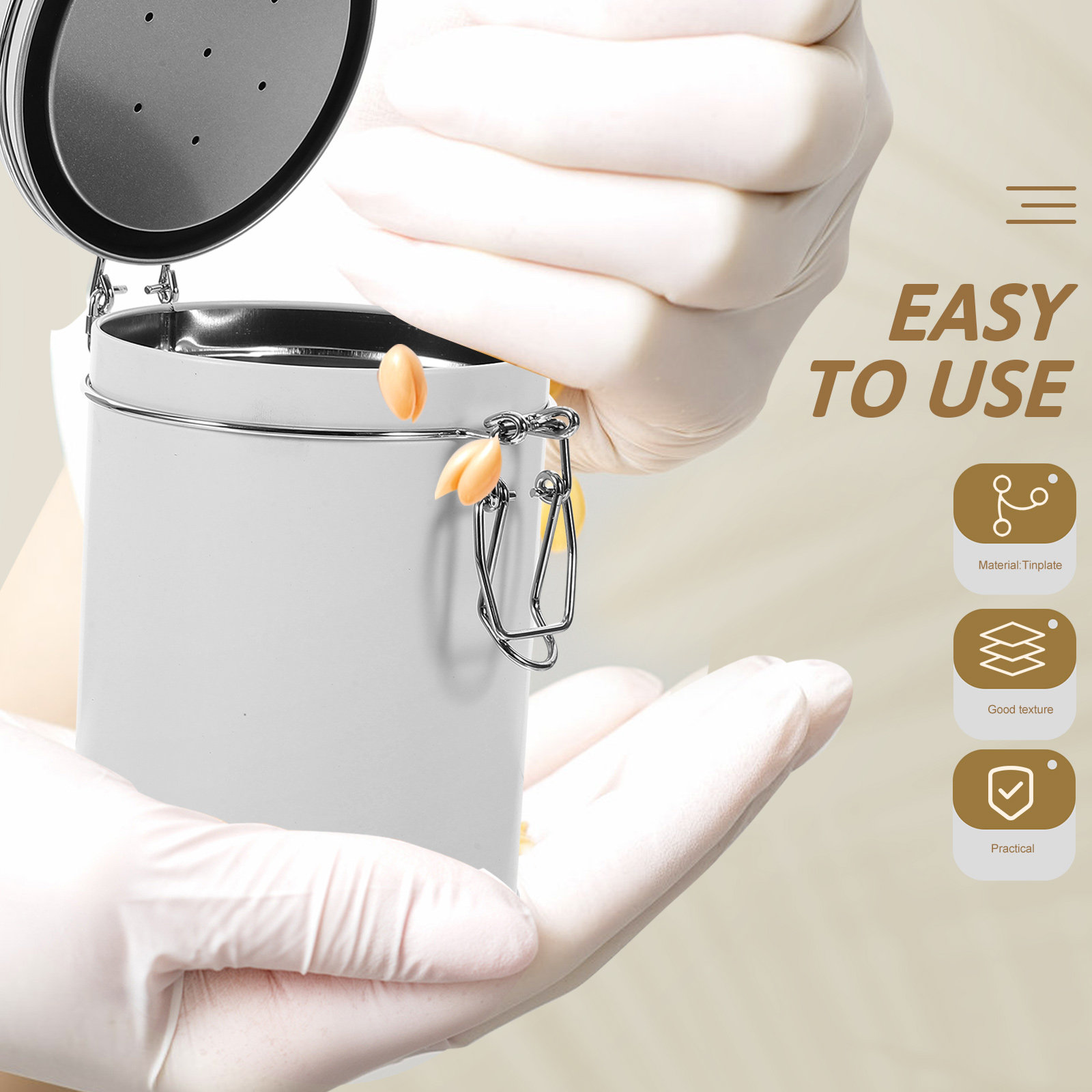 Barattolo Ermetico con Coperch - Tin Container Lid recensione e prezzo