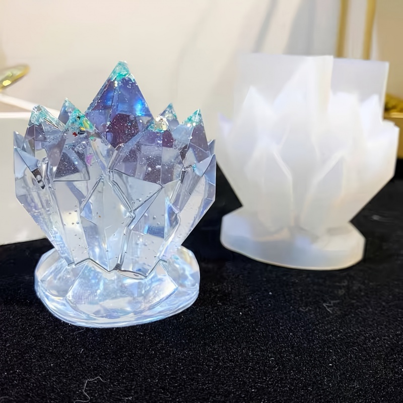 1pcCristallo Cluster Decorativ - Candle Mold Silicone recensione e prezzo