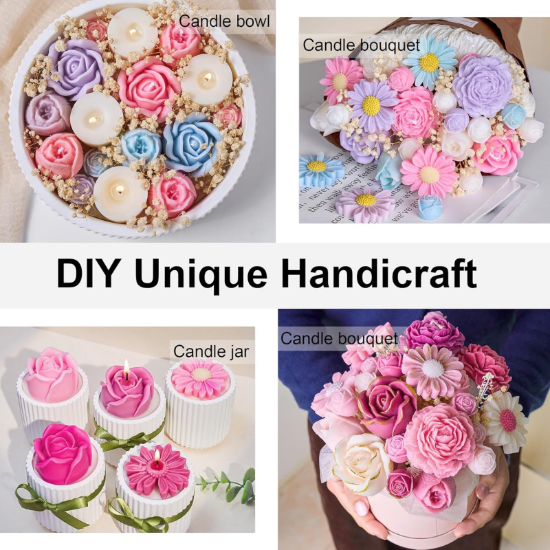 Set di 5 stampi per candele a  - Candle Making For Beginners recensione e prezzo