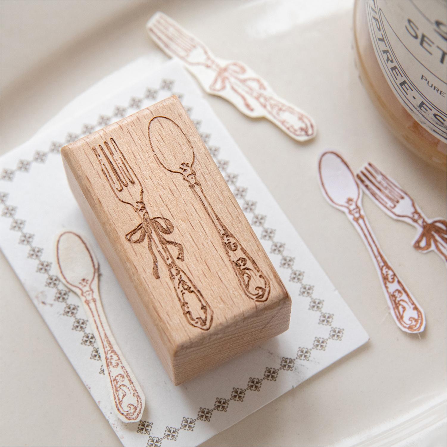 Timbro in legno con design a c - Xmas Candle Making recensione e prezzo