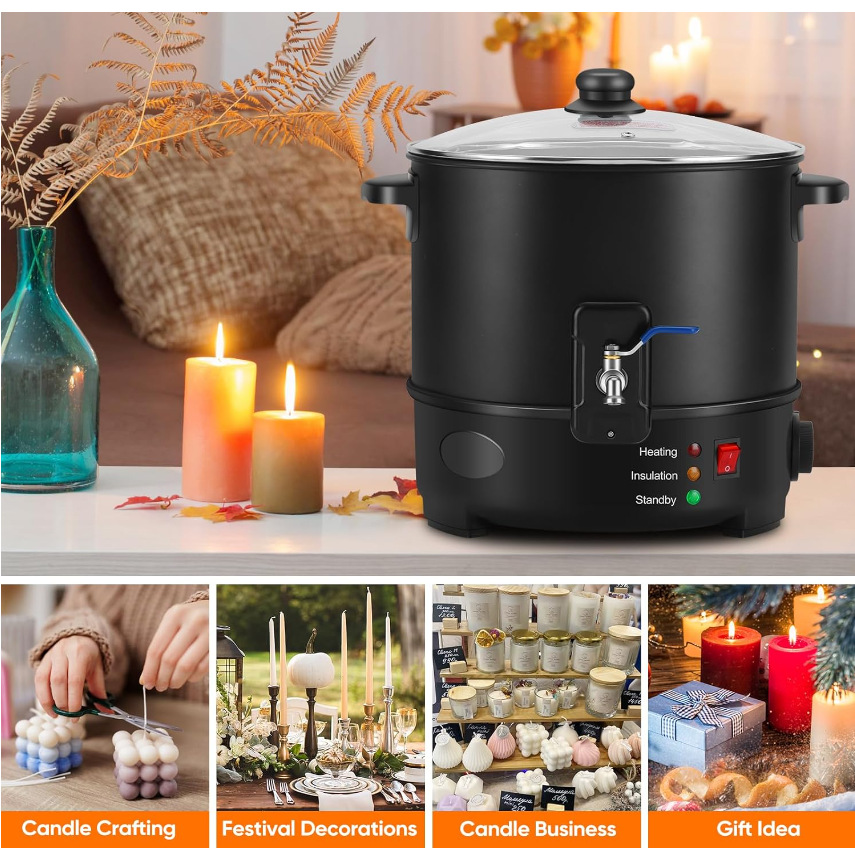 6L Piccola cera per fusione Ma - Candle Making Machine recensione e prezzo