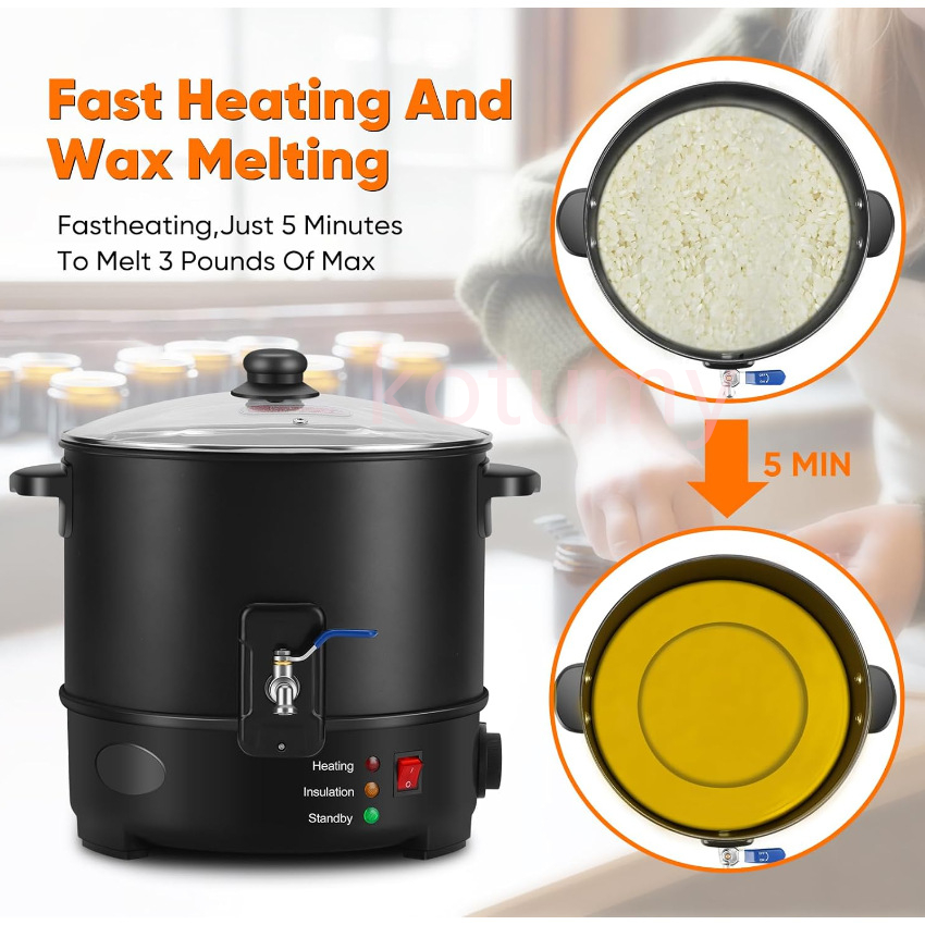 6L Piccola cera per fusione Ma - Candle Making Machine recensione e prezzo