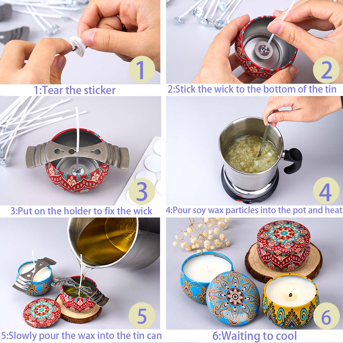 Kit per la Realizzazione di Ca - Candle Making For Beginners recensione e prezzo