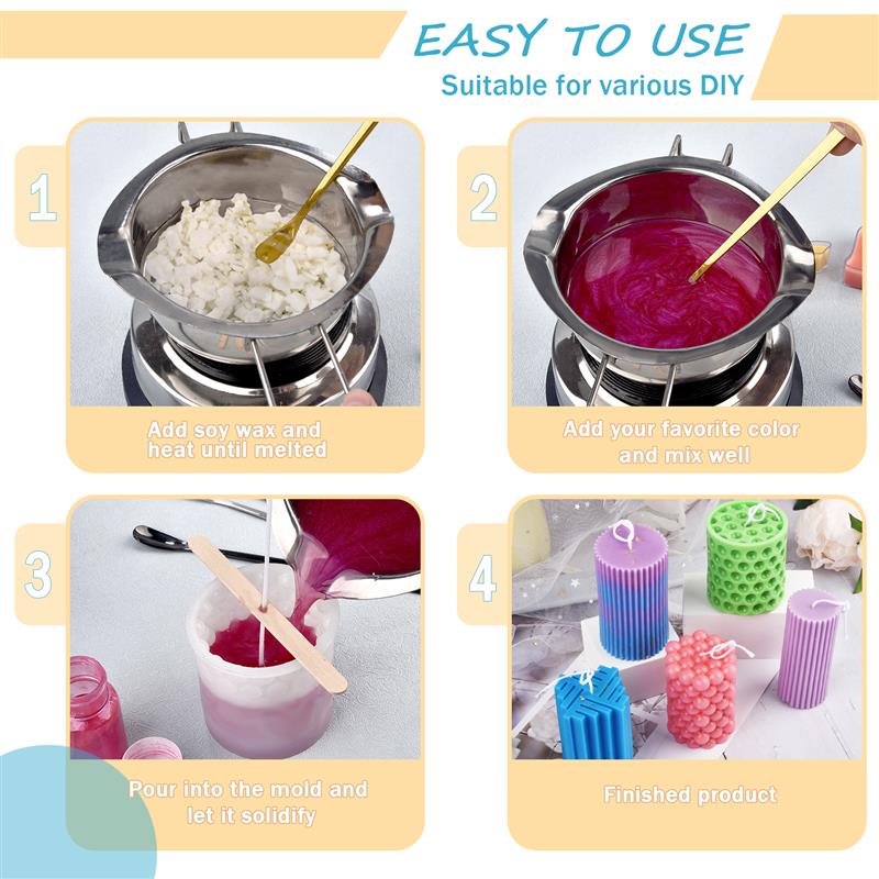 100/500g/1kg Pura Cera di Soia - Xmas Candle Making recensione e prezzo