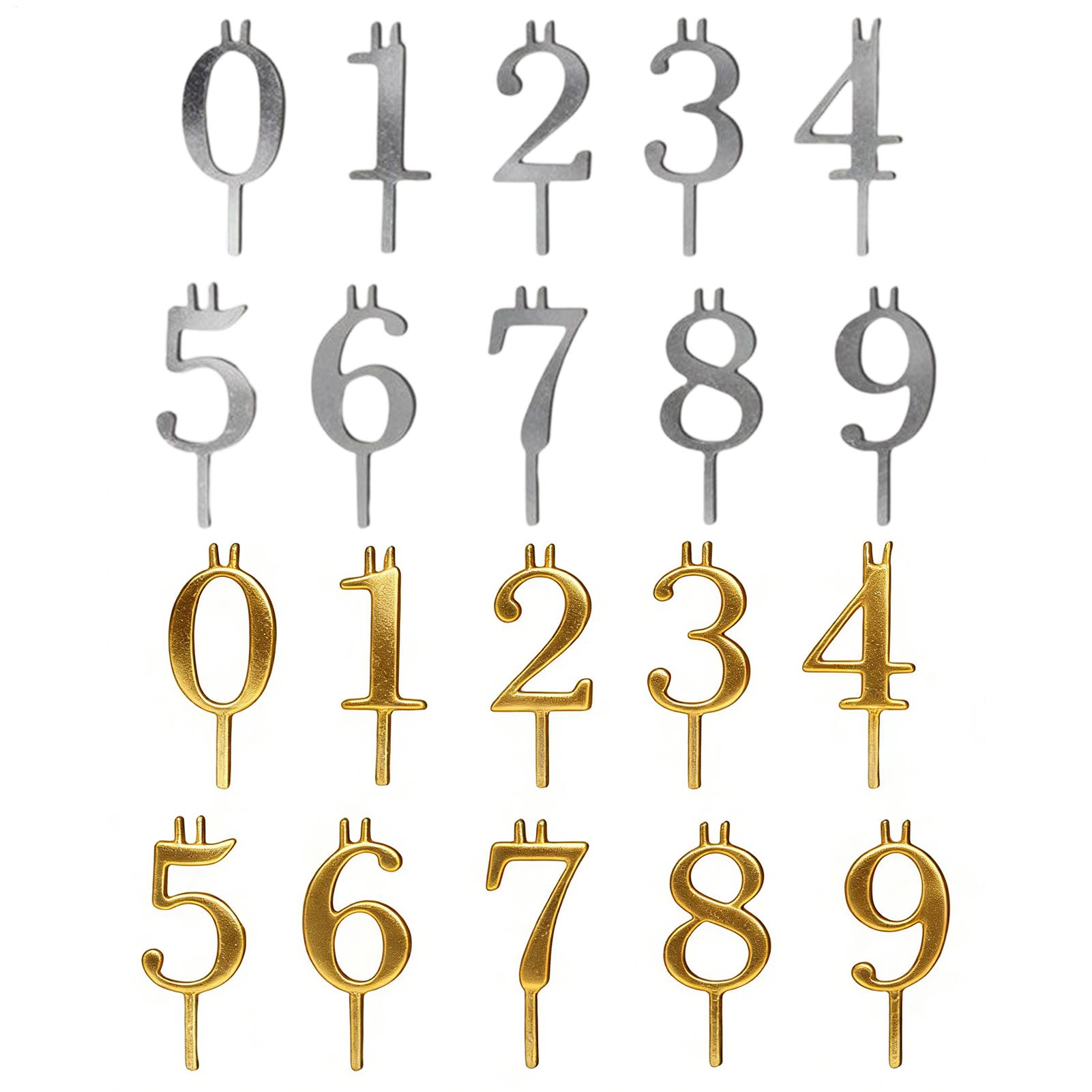Set di 10 Portacandele Numeric - Candle Making Tutorial recensione e prezzo